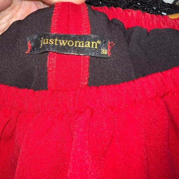 JustWoman, size 38. Red dress. Worn once. Perfect condition - Picture 4 of 5